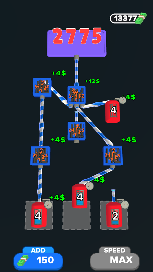 #4. Rope Digits (iOS) 由: Ela Game