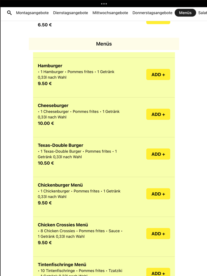 Fresh Mans und Don Pizza