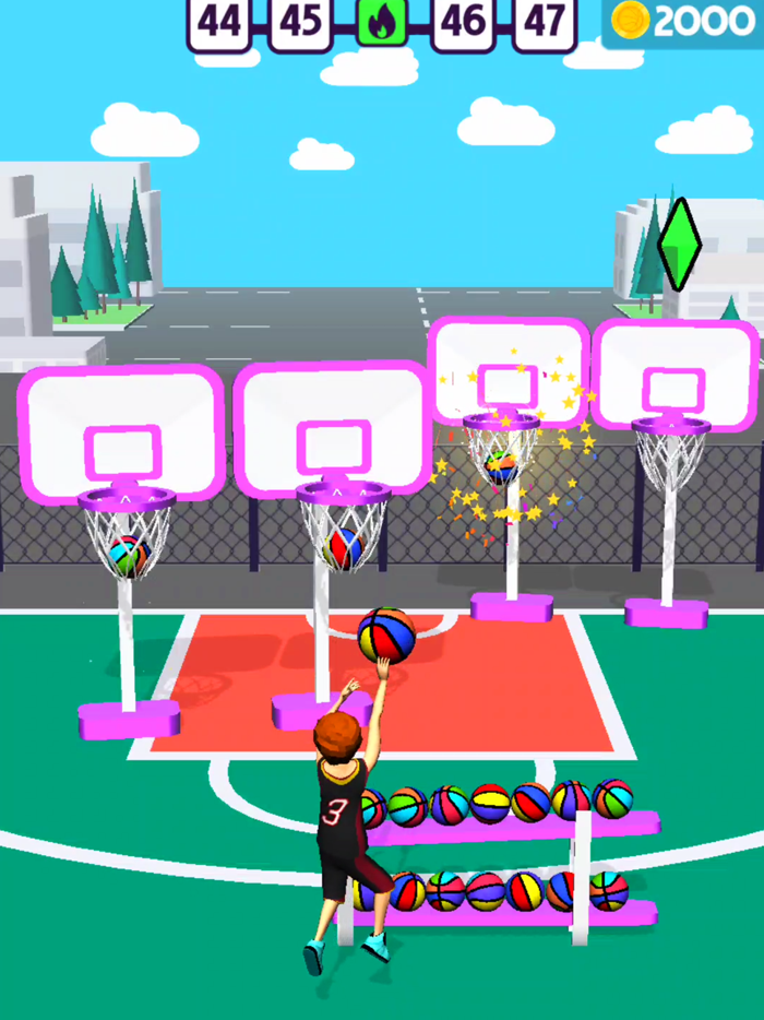 Epic Basketball Race