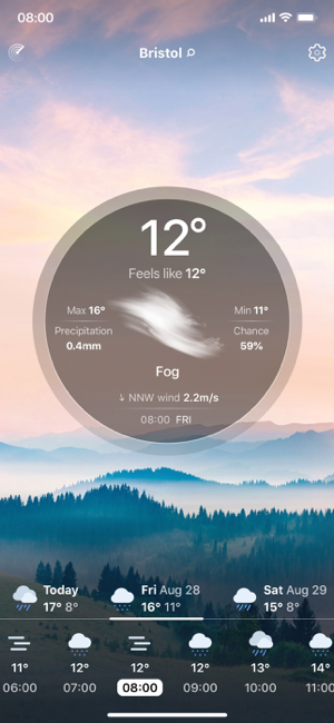 ‎Weather Live° - Local Forecast Screenshot