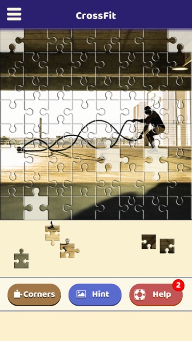 CrossFit Training Puzzle Screenshot