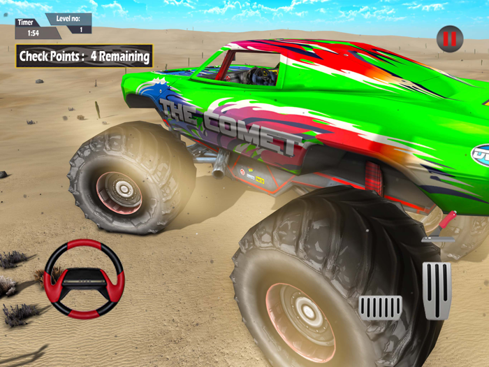 Monster Truck Stunts Game