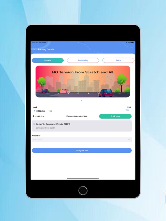 ParkingPop iPad screenshot 5 - Travel app