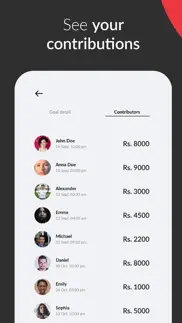 fund raising | record keeping iphone screenshot 4