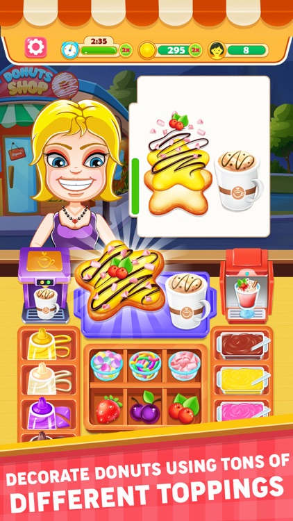 Sweet Donut Maker Dessert Game screenshot-3