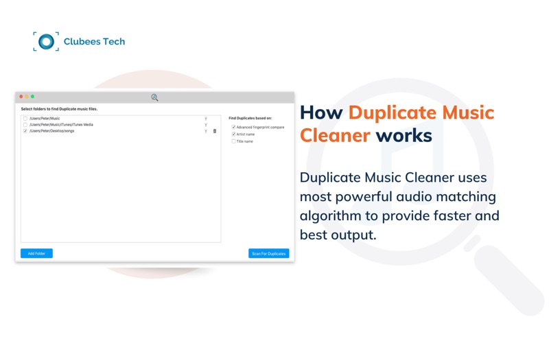 Screenshot #2 pour Duplicate Music Cleaner