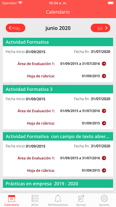 Screenshot #2 pour UE Evalua