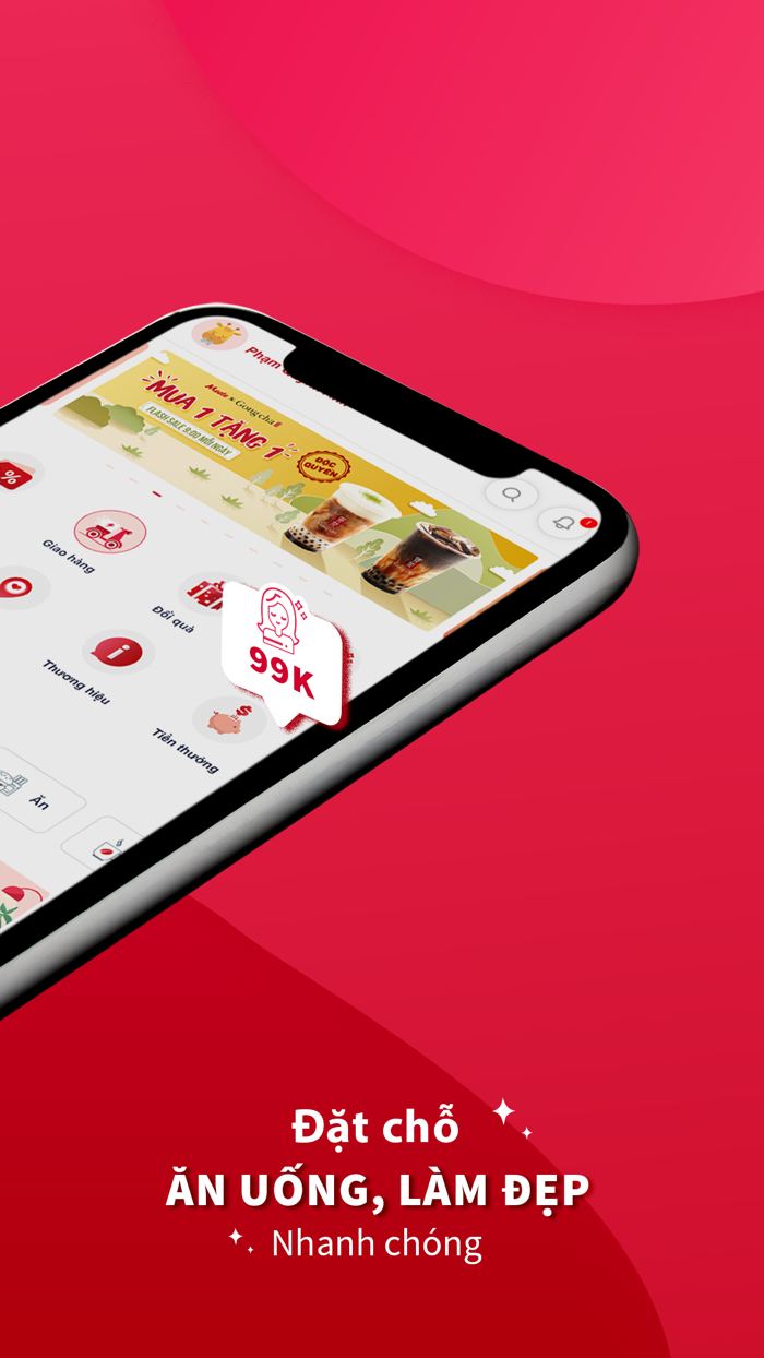 Meete - Ưu đãi đặt chỗ