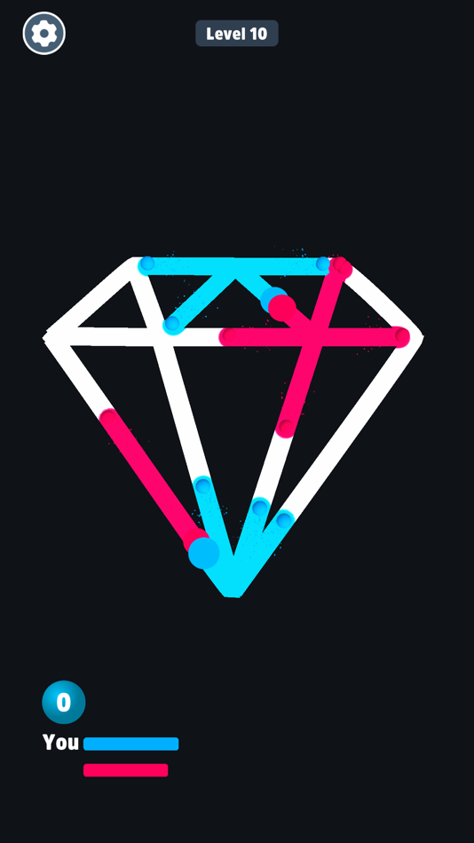 #3. Colored Lines: Path Puzzle (iOS) 来自: omer cetin