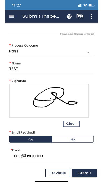 Bynx Inspect Screenshot