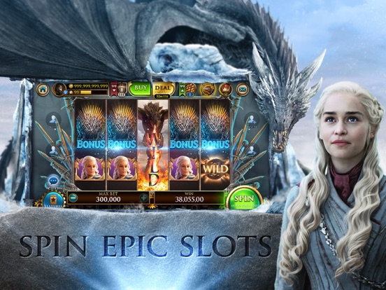 Game of Thrones Slots Casino iPad app afbeelding 1