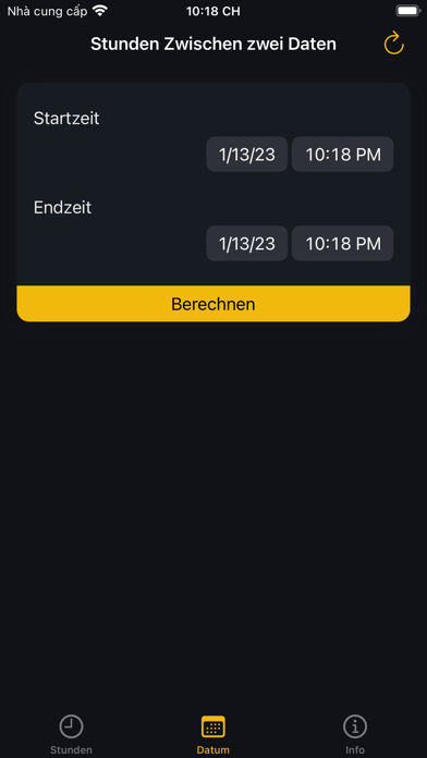 Stundenrechner, Berechnen