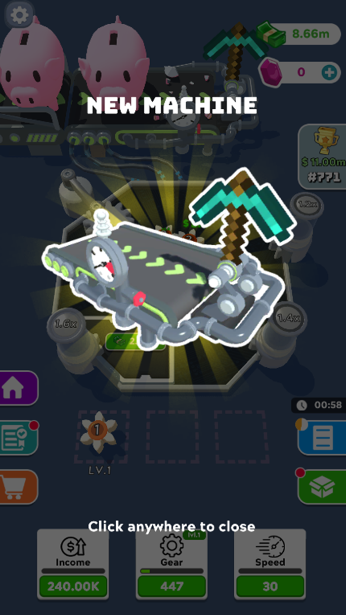 Gear Click Fever：Simulator 3D