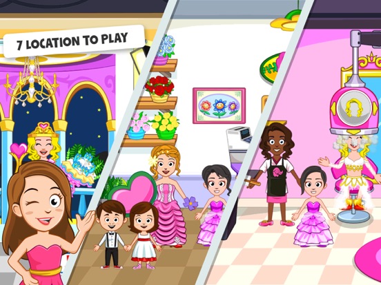 My Town : Beauty Contest Party iPad screenshot 4 - Games app