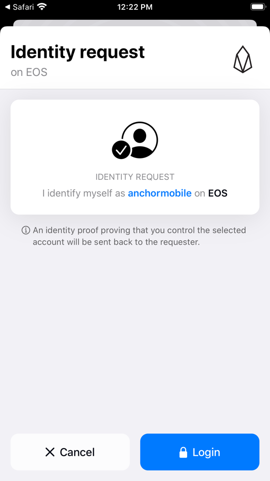 #2. Anchor Wallet (iOS) 由: Greymass Inc.