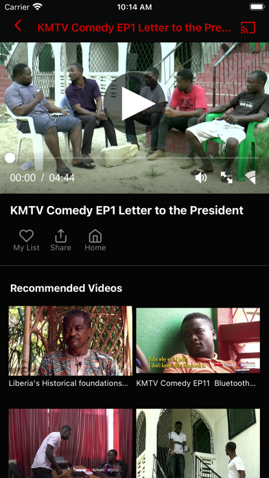 KMTV Liberia Screenshot