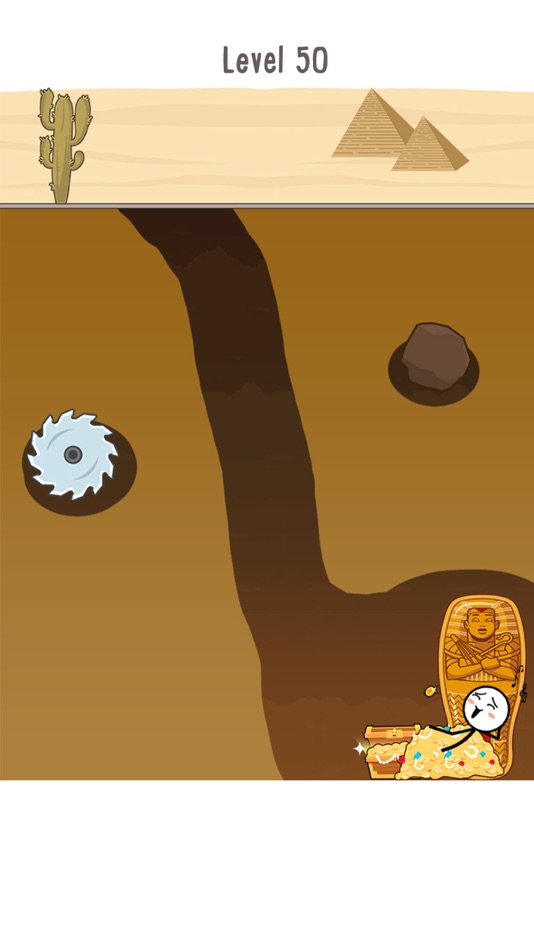 #8. Road Digging Puzzle (iOS) By: Mai Chan