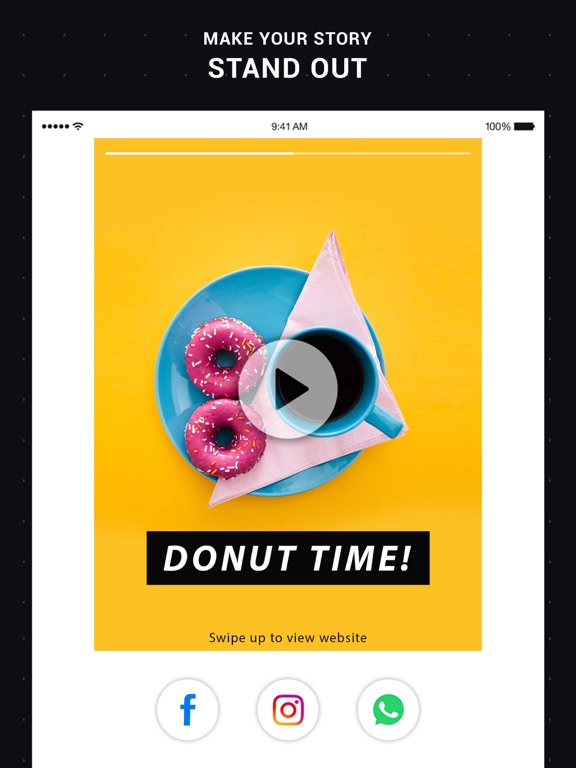 Nova Story Maker iPad screenshot 5 - Photo & Video app