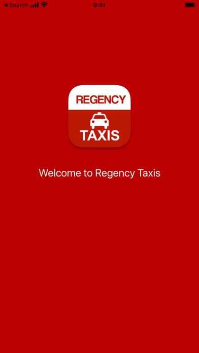 Regency Taxis Screenshot