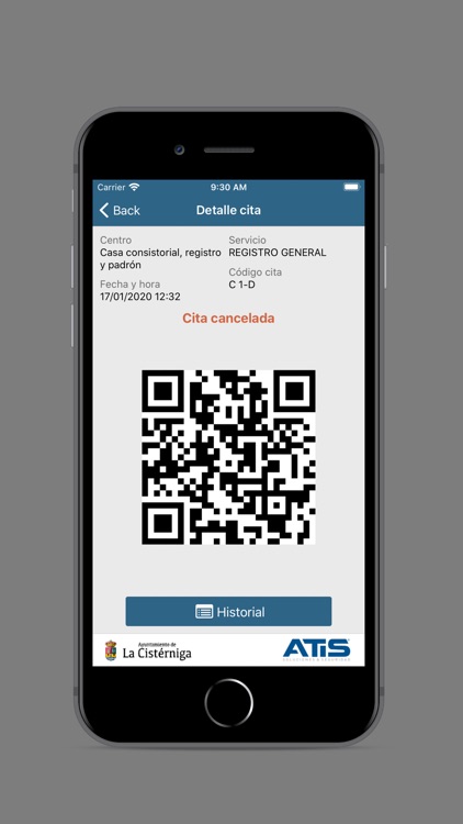 Cita previa La Cistérniga screenshot-3