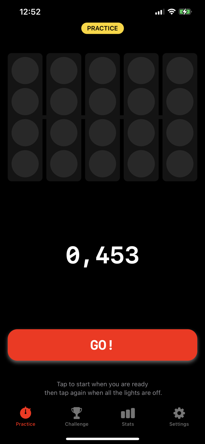 F1 Lights - Reflex Race