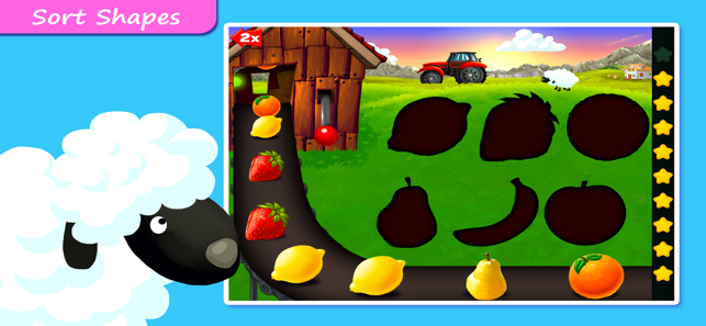 Farm Puzzles - Shapes & Colors(圖1)-速報App