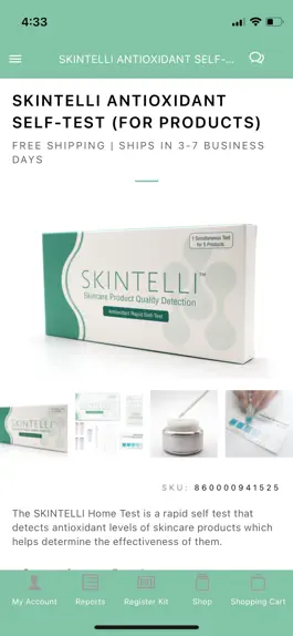 Game screenshot SKINTELLI Skincare Analysis apk