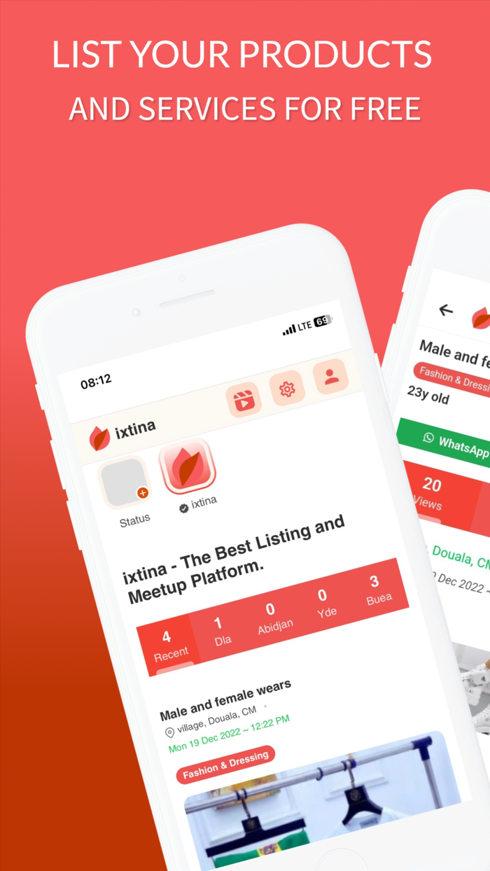 ixtina Buy, Sell  Connect.