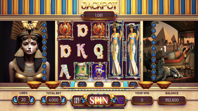 Cleopatra Slot Machine Screenshot