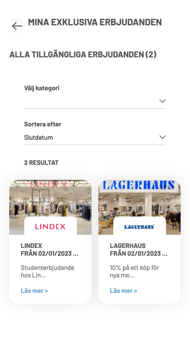 Club Marieberg Galleria Screenshot