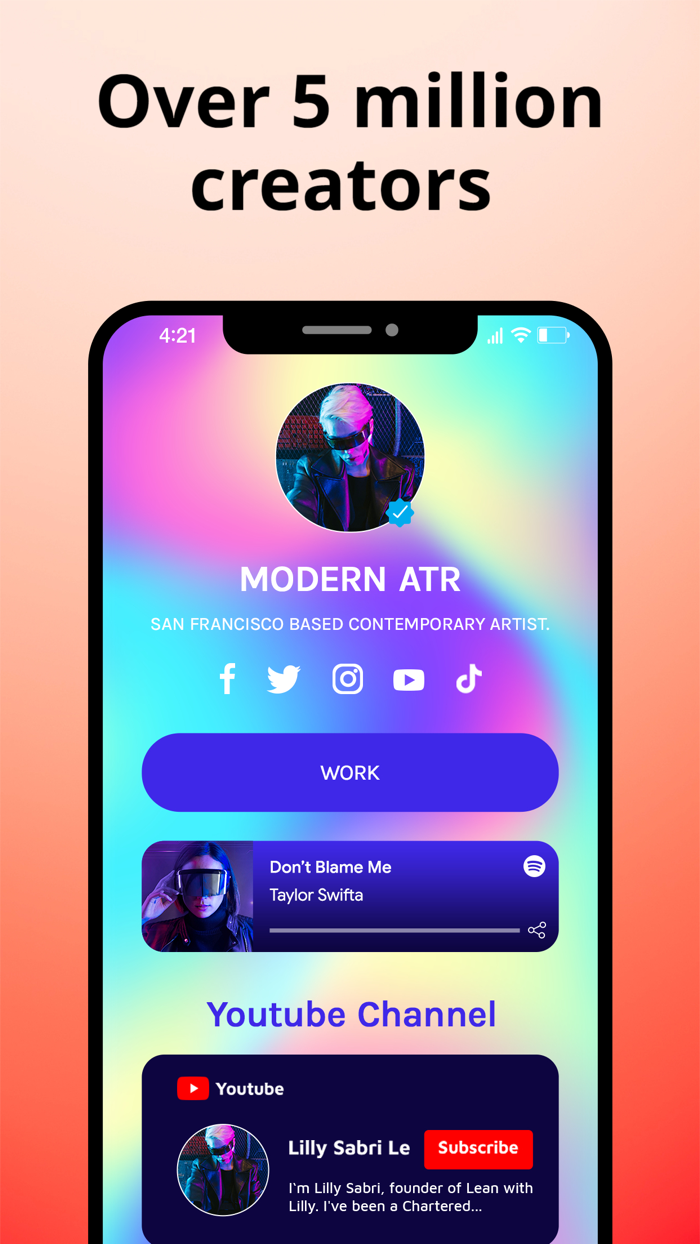 Linkbio - Link in bio builder