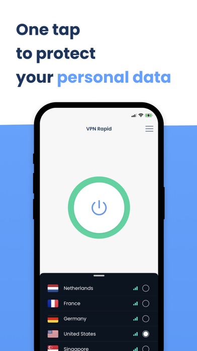 VPN Rapid: Fast Secure Proxy Screenshot