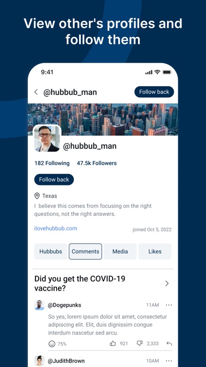 Hubbub Polls screenshot-5