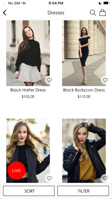 PA Fashion Store Screenshot