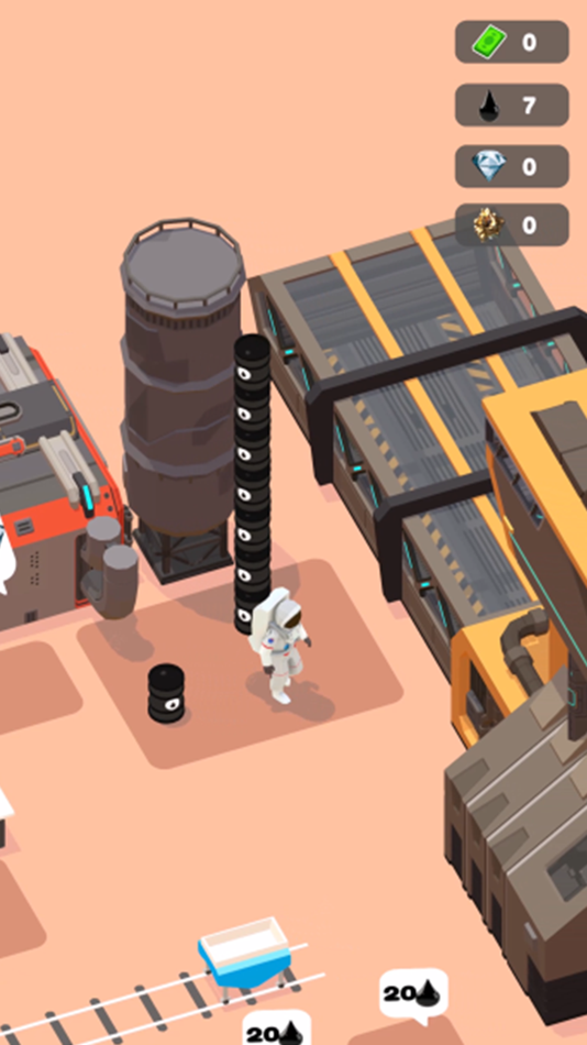#7. 3D Planet Miner (iOS) 由: Guray Tastan