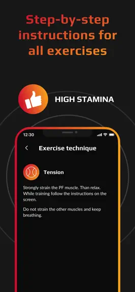Game screenshot Kegel men - exercises hack