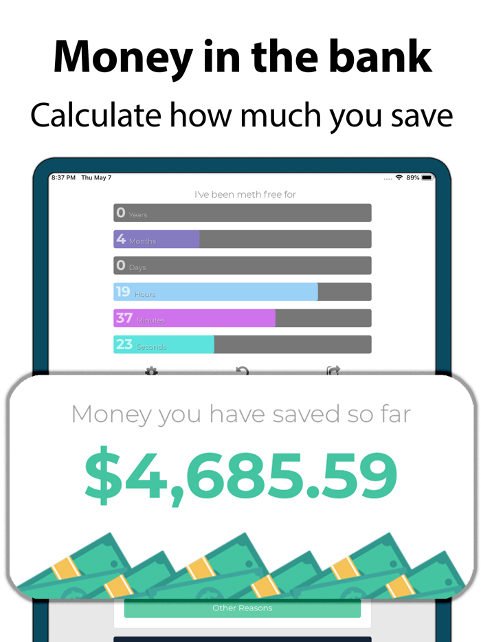 Quit Meth Addiction Calendar