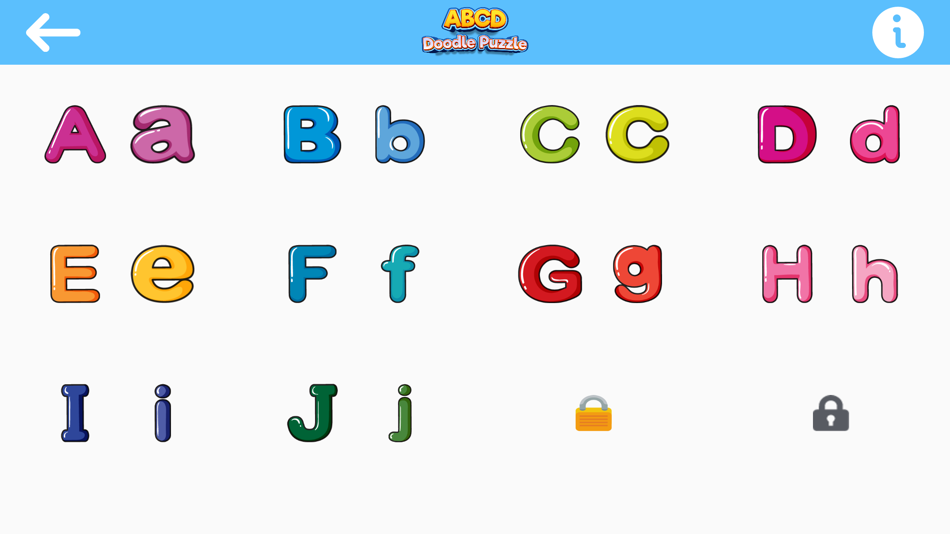 #6. ABCD Doodle Puzzle (iOS) 由: Vishal Goswami