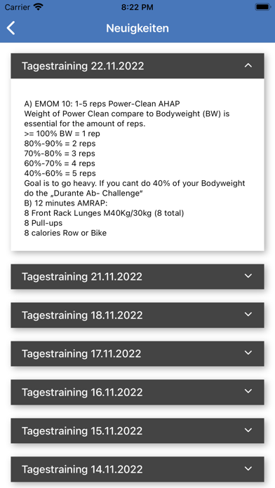 CrossFit Friendship Screenshot