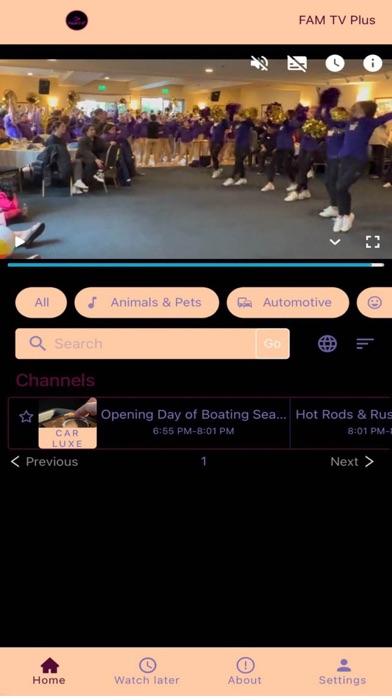 FAM TV Plus Screenshot