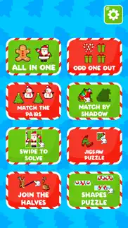 christmas games and puzzles iphone screenshot 1