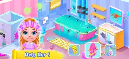 Game screenshot Princess Doll House Cleanup hack