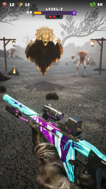 Zombie Shooting Gun Games screenshot 2