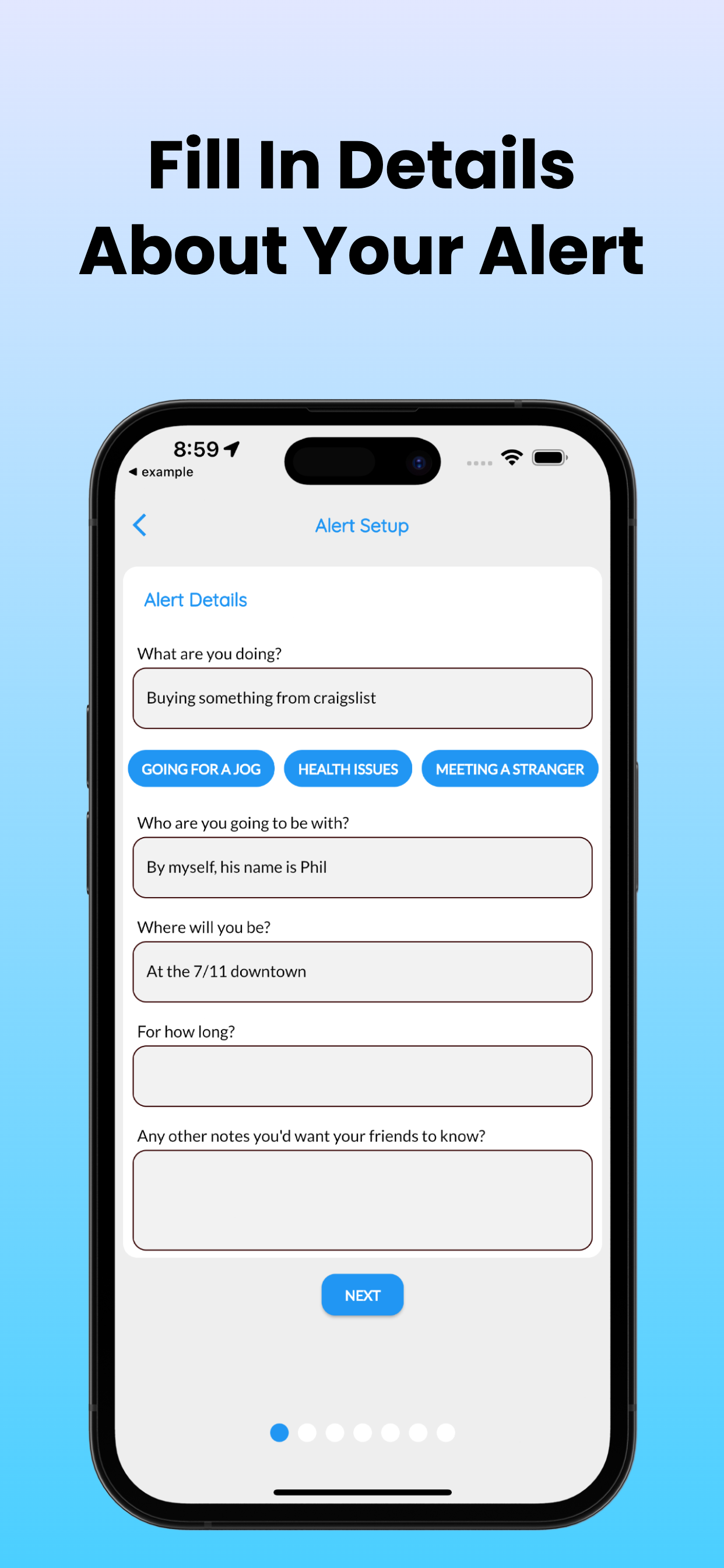 SafeAlone - Alert your Friends screenshot 2