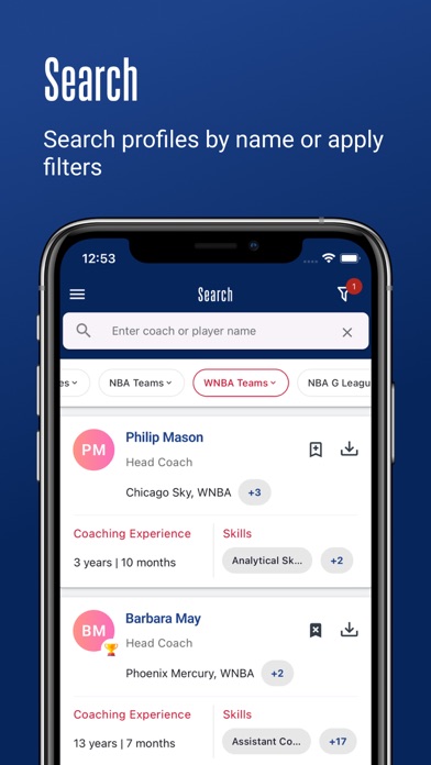 NBA Coaches Database Screenshot