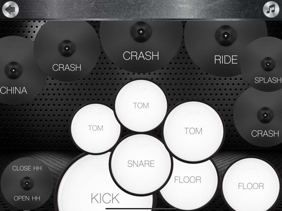 Screenshot #5 pour Real Drum Kit - Batterie