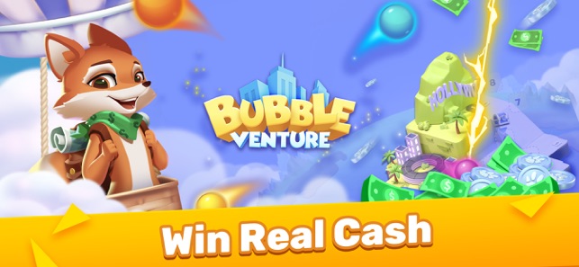 Bubble Venture: Win Real Cash on the App Store