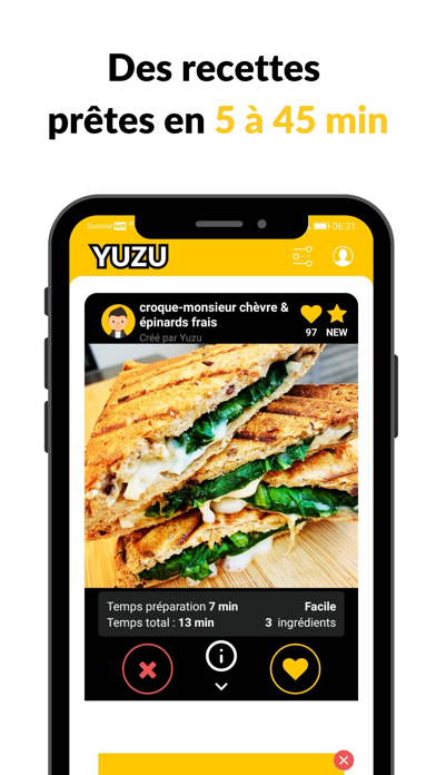 Yuzu : Bien manger, simplement Screenshot