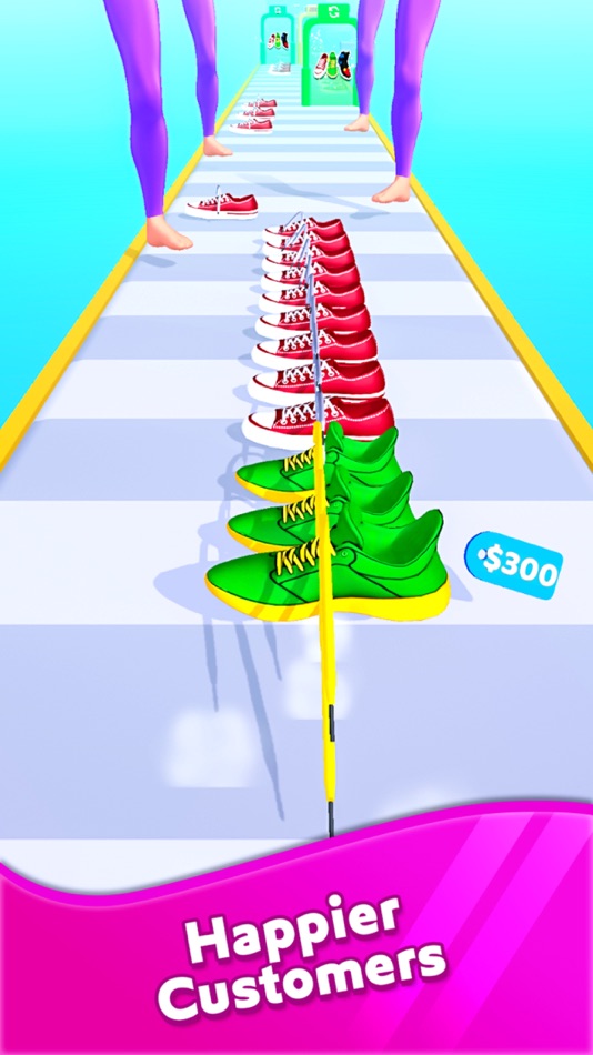 #2. Shoe Stack Runner Game (iOS) 由: Syed Muhammad Sadiq Husaini