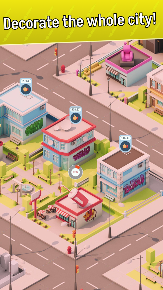 #3. Idle Graffiti (iOS) 由: Artur Lotarev